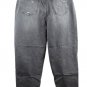 Arizona Jean Black Women's Denim Baggy Ripped Jeans High Rise Size 17 045