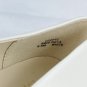 CZZPTC Women's White Ballet Flats Man Made Slip On Pointed Toe 9.5 M