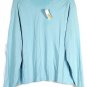 Talbots Blue Women's Pullover Top Sweater Long Sleeve 2X 035W