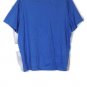 Sag Harbor Blue Women's Pullover Short Sleeve Top Blouse 1X 038