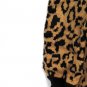 1State Brown Black Animal Print Women's Cardigan Sweater Open Front Size 3X 047