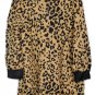 1State Brown Black Animal Print Women's Cardigan Sweater Open Front Size 3X 047