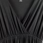 Amazon Essentials Black Maxi Dress for Women V-Neck & Stretch Waist Size 1X 038