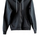 American Apparel Gray Men's Sweatshirt Hooded Small 014
