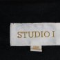 Studio 1 Black Women's 2 Piece Skirt Blouse Set Outfit Lined Size 20W 046