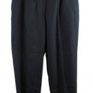 Josephine Chaus Black Women's Dress Pants Zip Closure Hook & Eye 18 056