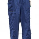 Cherokee Workwear Blue Women's Modern Classic Scrubs Elastic Waist Size XS  016