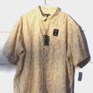 Van Heusen Yellow Men's Dress Shirt Oasis Prints Big & Tall Size 2XL 006 Van Heusen Yellow Men's Dress Shirt Oasis Prints Big & Tall Size 2XL 006