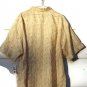 Van Heusen Yellow Men's Dress Shirt Oasis Prints Big & Tall Size 2XL 006