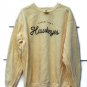 Comfort Colors Yellow Men's Iowa Hawkeyes Crewneck Sweatshirt Choose Your Size
