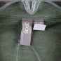 ASOS Tall Green Women's Long Dress Long Sleeve V Neck Size 4 051