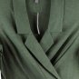 ASOS Tall Green Women's Long Dress Long Sleeve V Neck Size 4 051