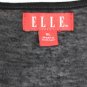 Elle Black Women's Sleeveless Short Dress Layered Tie Waist Large XL 021