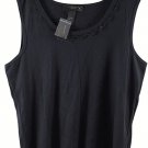 Venezia Lane Bryant Black Women's Sleeveless Tank Top Stretch Pullover 18/20 040