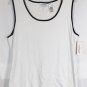 Villager by Liz Claiborne White Women's Pullover Sleeveless Tank Top Size 2 035W