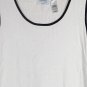 Villager by Liz Claiborne White Women's Pullover Sleeveless Tank Top Size 2 035W
