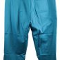 Ruby Rd Blue Womens Pants Front Zip Button Closure 20W 058