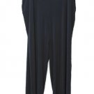 Ashley Stewart Black Women's Yoga Stretchy Pants Elastic Waist Size 26  017