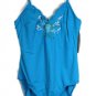 Sun Streak by Newport News Shape Fx Women's One Piece Bathing Swimsuit 22W 023