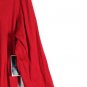Karen Scott Red Women's Top Blouse Split Neckline Beads 3/4 Sleeve 1X 033 W