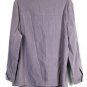 Casual Corner Annex Purple Women's Long Sleeve Dress Shirt Button Up 1X 007