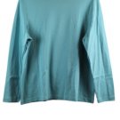 Croft & Barrow Teal Blue Women's Long Sleeve Stretch Pullover Top Blouse 2X 046