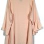 Linea by Louis Dell'Olio Pink Women's Tunic Top Bell Long Sleeves Size 2X 047