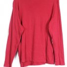 St John's Bay Red Women's Casual Shirt Long Sleeve Pullover 2X 034W