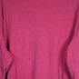 St John's Bay Red Women's Casual Shirt Long Sleeve Pullover 2X 034W