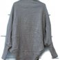 Women's Khaki Brown Knit Cardigan Shawl Sweater Size Medium  022