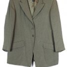 Linda Allard by Ellen Tracy Green Women's Career Blazer Light Jacket 16 034