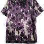 Simply Vera Wang Tunic Top Blouse Blazer Front Closure Collared XL 034