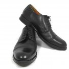 Stafford Men's Dress Shoes Black Leather Oxford Lace Up Cap Toe 10.5 M