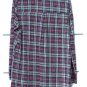 Multicolor Plaid Women's Lounge Shirt Long Sleeve Pullover Size XL  010