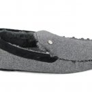 Steve Madden P Fire Gray Men's Upper Textile Faux Fur Slip On House Shoes 13