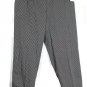 Emma James by Liz Claiborne Black White Check Women's Dress Pants 18W 044