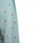 White Stag Snowflakes Santa Bear Blue Women's Long Sleeve Turtleneck Blouse 043