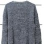SO Light Heather Gray Chunky Knit Juniors Women's Sweater Size Large   007