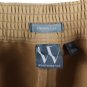 Worthington Brown Women's Dress Pants Straight Leg Zip Closure 3X 029