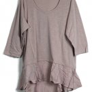 Kate & Mallory Pink Women's Tunic Blouse 3/4 Sleeve Size 3X 046