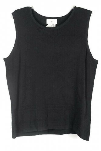 CondradC Black Women's Sleeveless Tank Pullover Size 2X 026