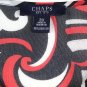 Chaps Multicolor Women's Sheer Top Blouse Short Sleeve 3X 034