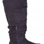 Rampage Women's Brown Microfiber Ram Brinton Knee High Riding Boots Size 11