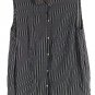 Josephine Chaus Black Stripe Women's 2 Pc Pants Outfit Set Size 1 & 2 023