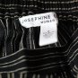 Josephine Chaus Black Stripe Women's 2 Pc Pants Outfit Set Size 1 & 2 023