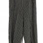 Josephine Chaus Black Stripe Women's 2 Pc Pants Outfit Set Size 1 & 2 023