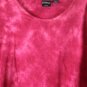 Erika Red Women's Short Sleeve Top Blouse Pullover 2X 001