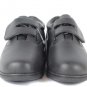 24 Hour Comfort Women's Rhoda Black Shoes Leather Upper Adjustable Strap 5WW