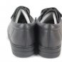 24 Hour Comfort Women's Rhoda Black Shoes Leather Upper Adjustable Strap 5WW