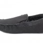 Steve Madden Black P Fire Men's Upper Textile Faux Fur Slip On House Shoes Sz 13